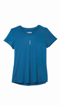 CAMISETA MUJER TRAIN MARINA BLUE