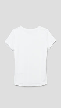 CAMISETA MUJER TRAIN FOAM WHITE