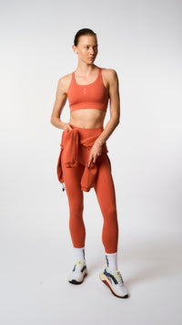 VOLCANO RED ACTIVE WOMAN LEGGINGS