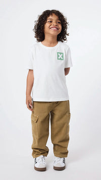 CAMISETA KIDS NATURE BLANCO ROTO