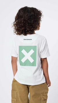 CAMISETA KIDS NATURE BLANCO ROTO