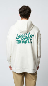 HOODIE RUMBLE BLANCO ROTO