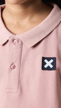 PEACH NATURE KIDS POLO