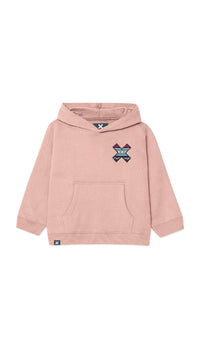 SUDADERA CON CAPUCHA KIDS CLASSIC PEACH