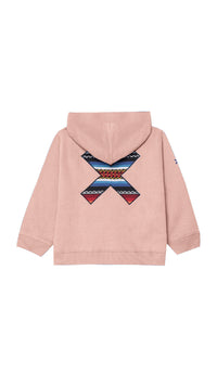 SUDADERA CON CAPUCHA KIDS CLASSIC PEACH