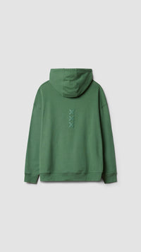 SUDADERA CON CAPUCHA BONFIRE PINE GREEN