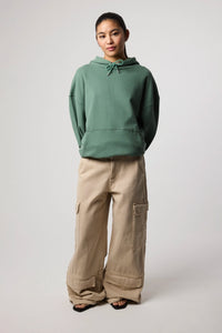 PINE GREEN BONFIRE HOODIE