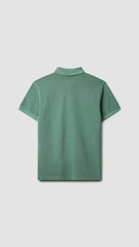 PINE GREEN ICONIC POLO