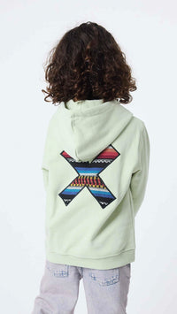 SUDADERA CON CAPUCHA KIDS CLASSIC PISTACHO