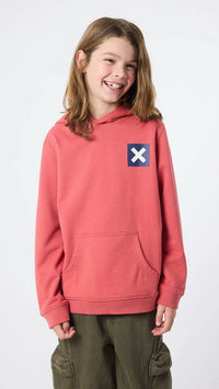 RED NATURE KIDS HOODIE