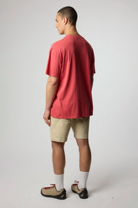 RED ICONIC TEE