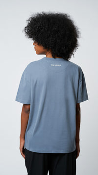 CAMISETA PATCH SKY BLUE