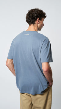 SKY BLUE PATCH TEE