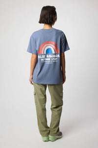 SKY BLUE RAINBOW TEE