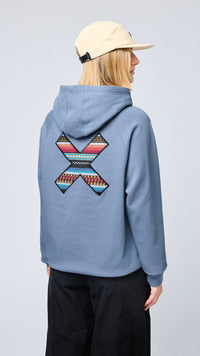 SUDADERA CON CAPUCHA CLASSIC SKY BLUE