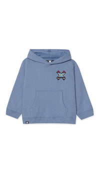 SUDADERA CON CAPUCHA KIDS CLASSIC SKY BLUE