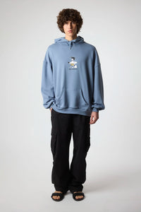 SKY BLUE WIPEOUT HOODIE