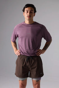 PANTALÓN CORTO TRAIL SOLID BROWN
