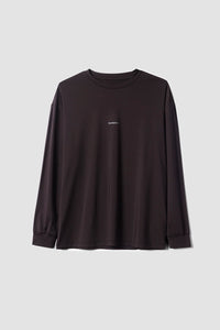CAMISETA MANGA LARGA TRAIN SOLID BROWN