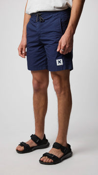 NAVY WAVE SHORTS