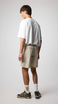 BEIGE WAVE SHORTS