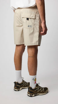 BEIGE WAVE SHORTS