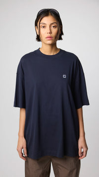 NAVY PATCH TEE