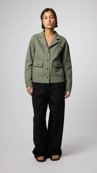 IGUANA GREEN CARLOTA WOMAN JACKET