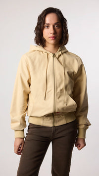 CHAQUETA CANVAS BEIGE