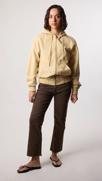 BEIGE CANVAS JACKET