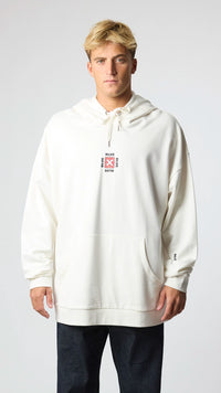 SUDADERA CON CAPUCHA FOAM BLANCO ROTO