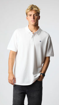 WHITE PATCH POLO