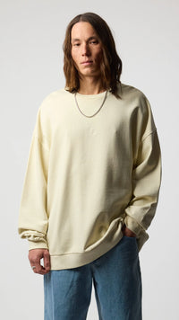 SUDADERA REEF CREMA