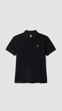 NAVY PATCH POLO