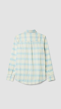 CAMISA PLAID SUMMER INDIGO BLUE