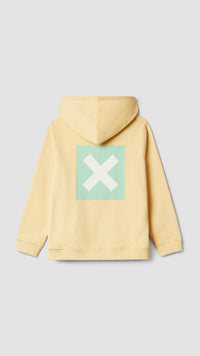 LIGHT YELLOW NATURE KIDS HOODIE