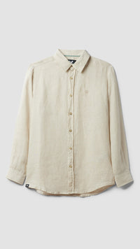 ECRU LINEN SHIRT