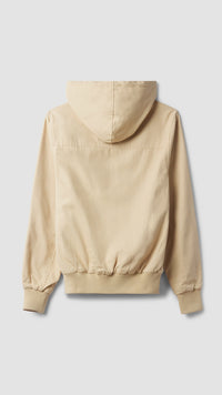 BEIGE CANVAS JACKET