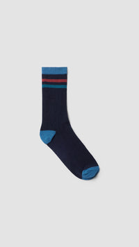 NAVY STRIPES SOCKS