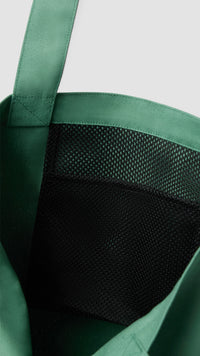 GREEN WIPEOUT TOTE BAG