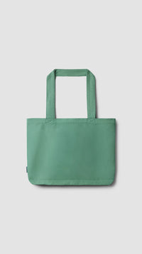 GREEN WIPEOUT TOTE BAG