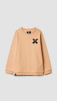 SUDADERA KIDS CLASSIC APRICOT