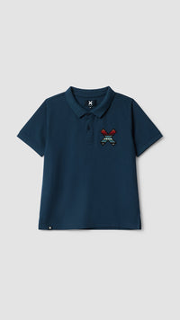 IMPERIAL BLUE CLASSIC KIDS POLO