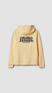 LIGHT YELLOW HARDY FULL ZIP HOODIE