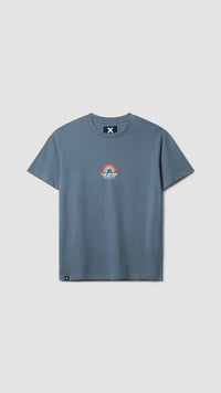 SKY BLUE RAINBOW TEE