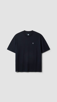 NAVY PATCH TEE