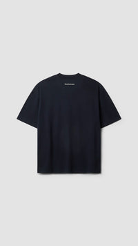 NAVY PATCH TEE