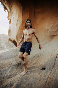 BLACK DIVE SWIMMING TRUNKS