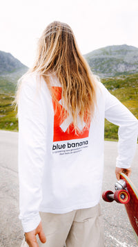 CAMISETA LS CORE BLANCA