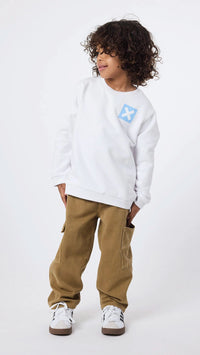 WHITE NATURE KIDS CREW